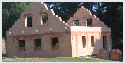 Stavba rodinného domu v obci Kuklík u Novém Městě na Moravě